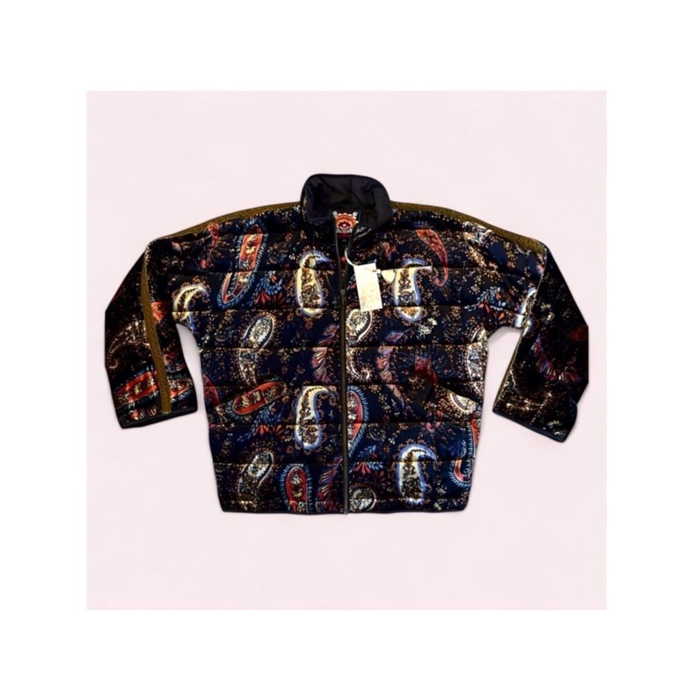 Johnny Was Dolman Quilted Velvet Jacket - Picture 4 of 16